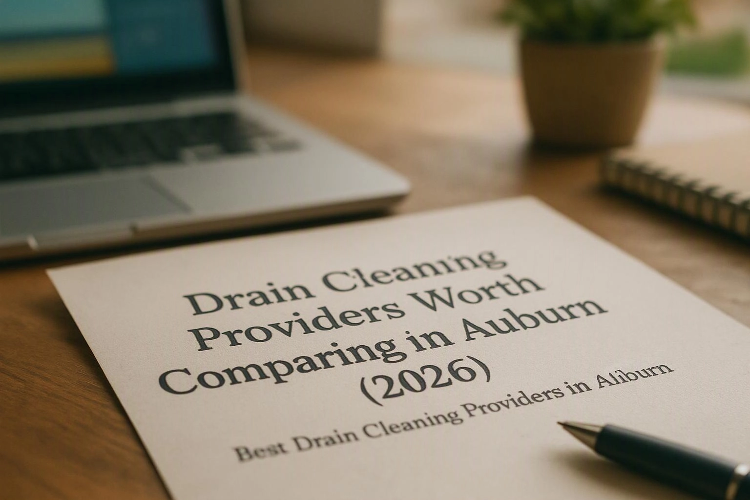 Drain Cleaning Providers Worth Comparing in Auburn (2026)