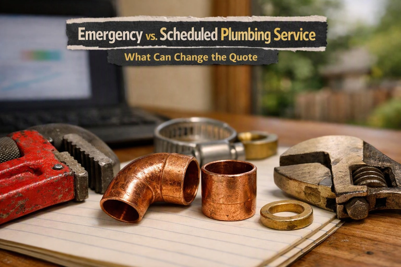 Emergency vs. Scheduled Plumbing Service: What Can Change the Quote in Auburn, Washington