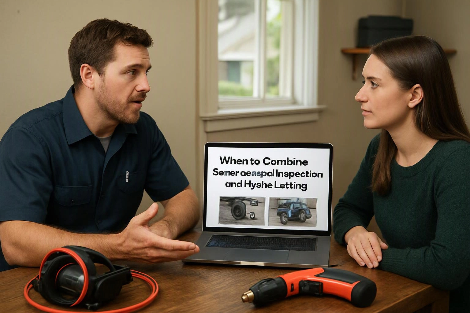 When to Combine Sewer Camera Inspection and Hydro Jetting