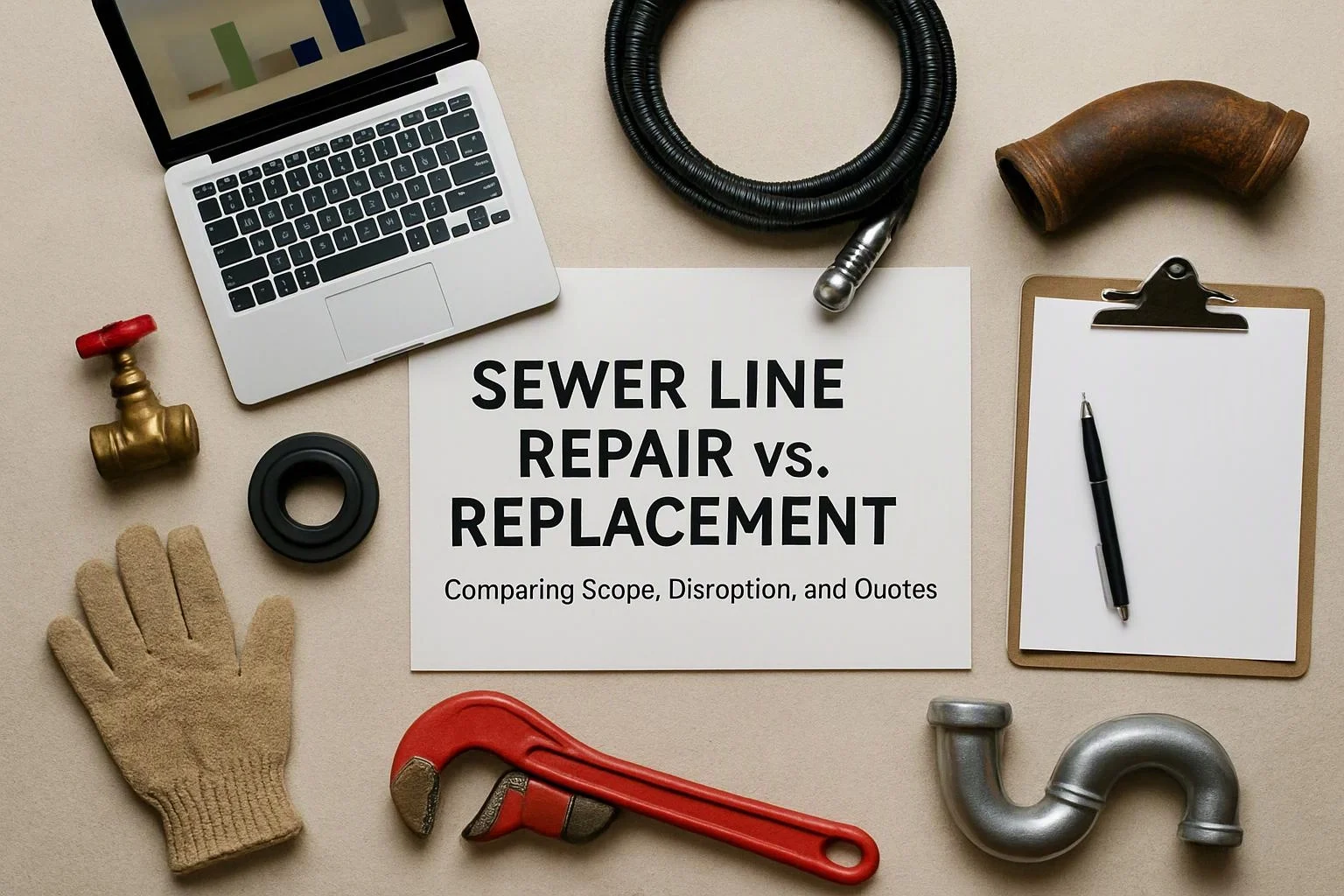 Sewer Line Repair vs. Replacement: Comparing Scope, Disruption, and Quotes in Auburn, Washington