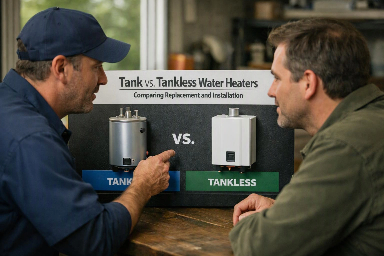 Tank vs. Tankless Water Heaters: Comparing Replacement and Installation