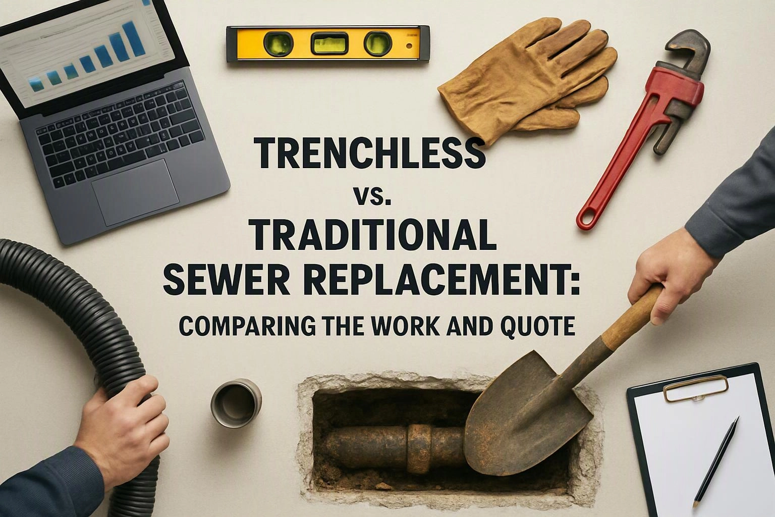 Trenchless vs. Traditional Sewer Replacement: Comparing the Work and Quote in Auburn, Washington